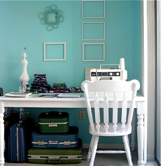 turquoise desk turquoise desk